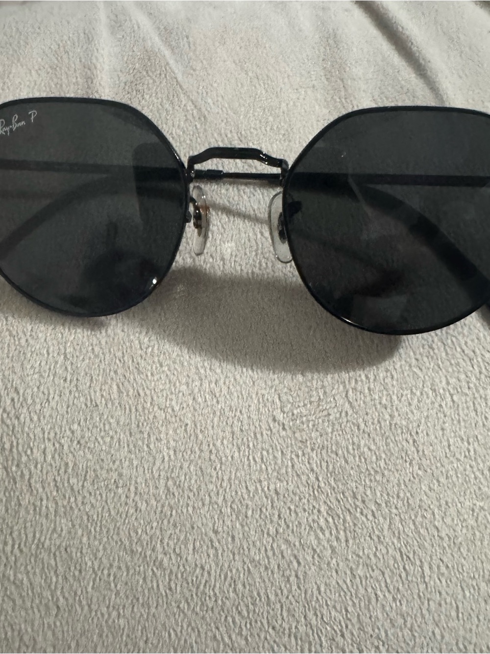 Ray-Ban Polarized Round Metal Sunglasses